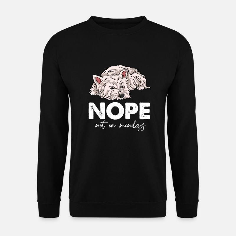 West Highland Terrier - Unisex Sweatshirt - black