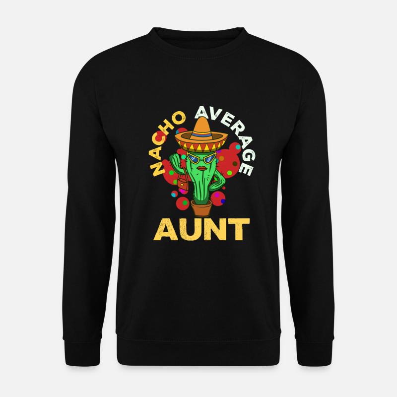 Cinco De Mayo Aunt - Unisex Sweatshirt - black