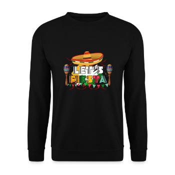 Cinco De Mayo - Unisex Sweatshirt - black - Front - Alina (178cm) & Michal (187cm)