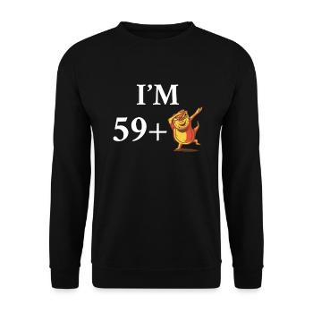 Lizard Lover Lizard Gift Lizard Owner - Unisex Sweatshirt - black - Front - Alina (178cm) & Michal (187cm)