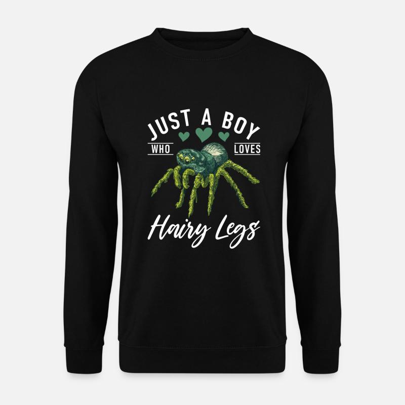 Spider Lover Gifts - Unisex Sweatshirt - black