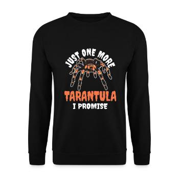 Cadeaux d’amoureux de l’araignée - Sweat-shirt Unisexe - noir - Devant - Alina (178cm) & Michal (187cm)