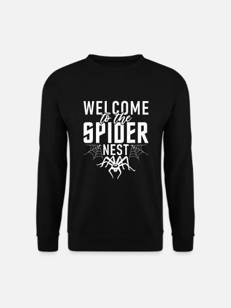 Spider Lover Gifts - Unisex Sweatshirt - black