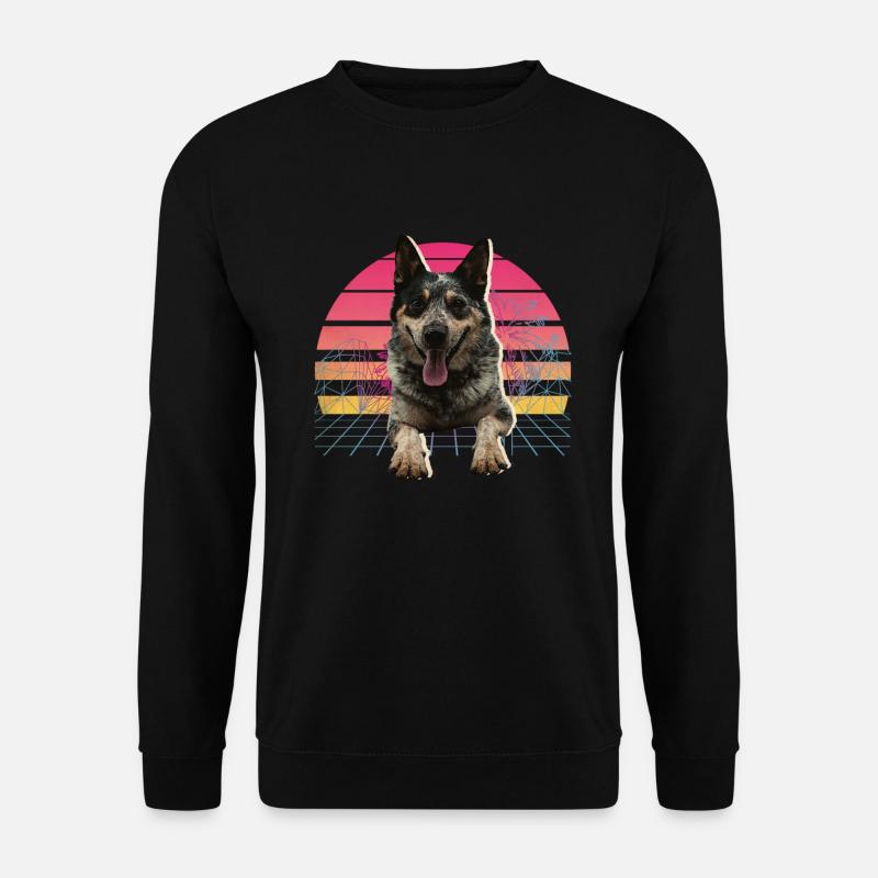 Bouvier australien - Sweat-shirt Unisexe - noir