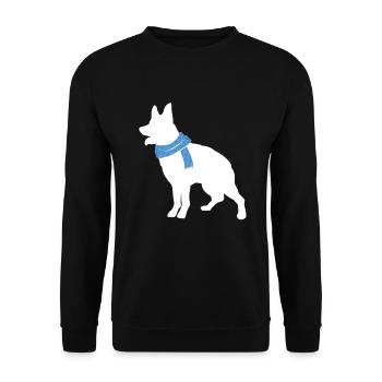 Bouvier australien - Sweat-shirt Unisexe - noir - Devant - Alina (178cm) & Michal (187cm)