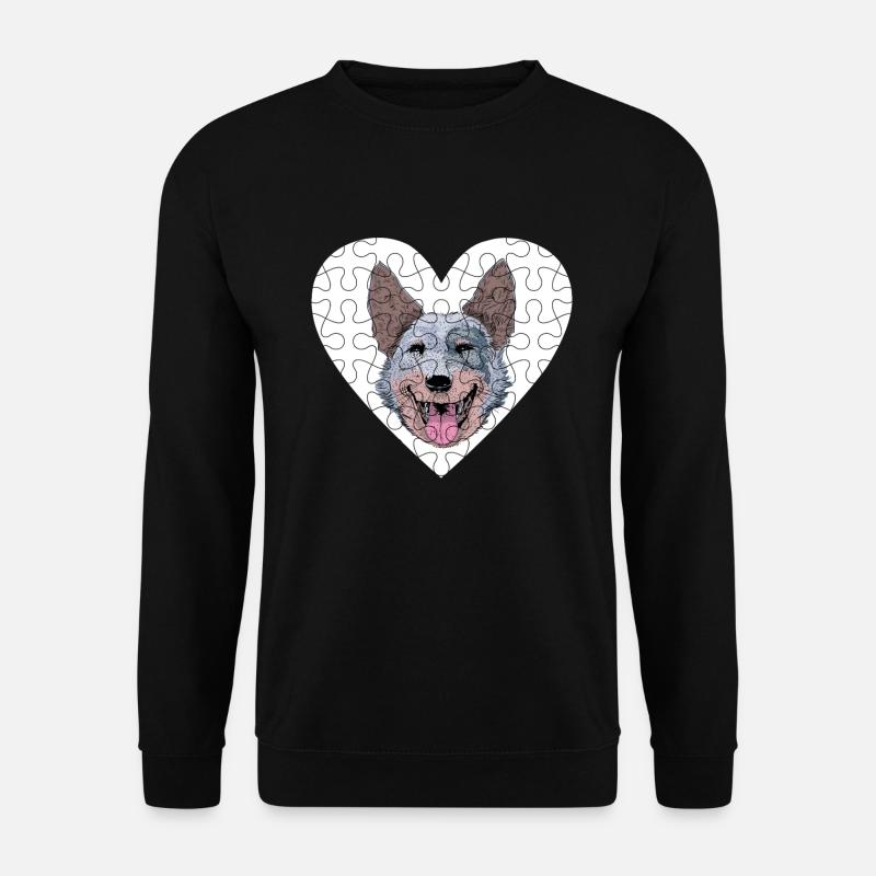Australian Cattle Dog - Unisex Sweatshirt - black