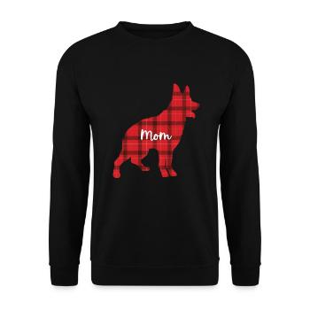 Bouvier australien - Sweat-shirt Unisexe - noir - Devant - Alina (178cm) & Michal (187cm)