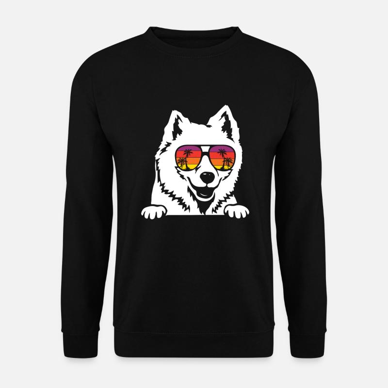 American Eskimo Dog - Unisex Pullover - Schwarz