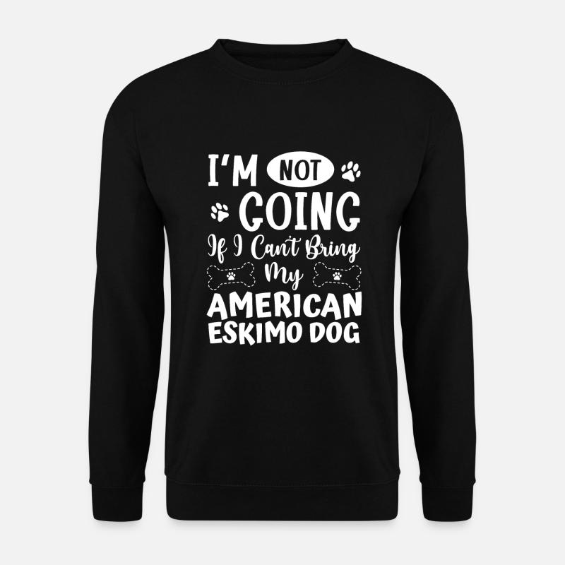 American Eskimo Dog - Unisex Sweatshirt - black