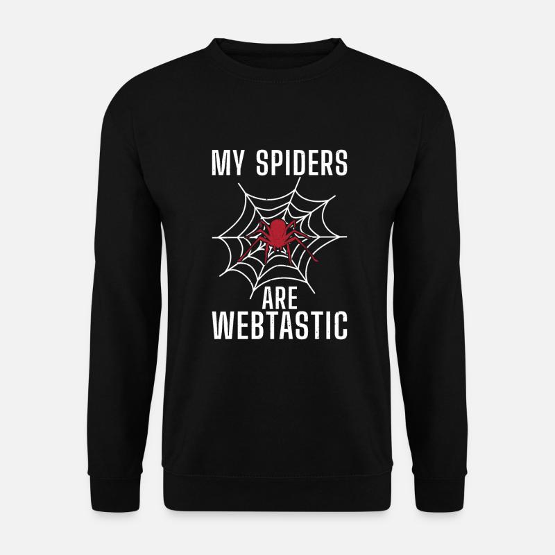 Spider Lover Gifts - Unisex Sweatshirt - black