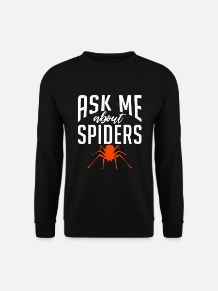 Spider Lover Gifts - Unisex Sweatshirt - black