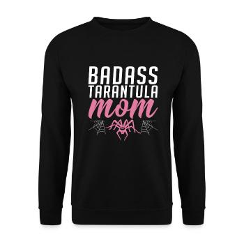 Cadeaux d’amoureux des araignées - Sweat-shirt Unisexe - noir - Devant - Alina (178cm) & Michal (187cm)