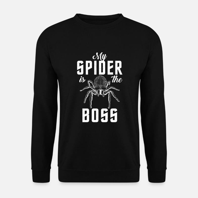 Spider Lover Gifts - Unisex Sweatshirt - black