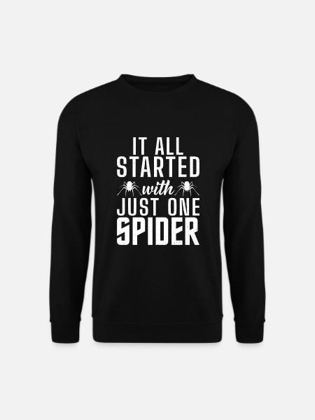 Spider Lover Gifts - Unisex Sweatshirt - black