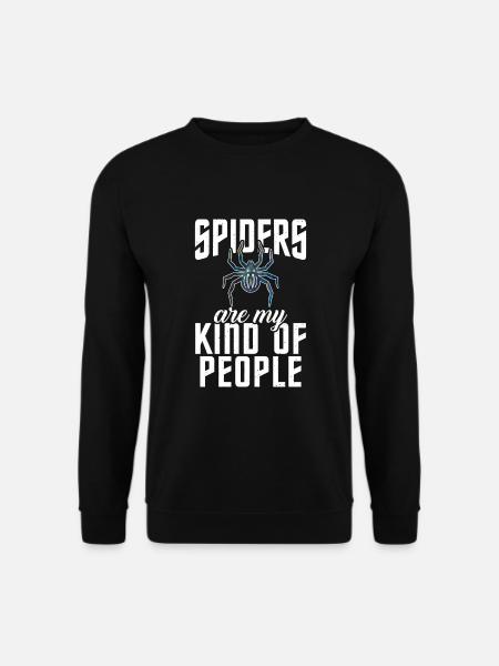 Spider Lover Gifts - Unisex Sweatshirt - black