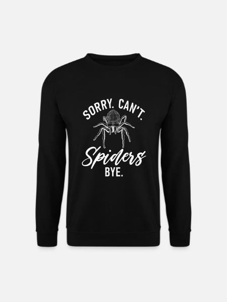 Spider Lover Gifts - Unisex Sweatshirt - black