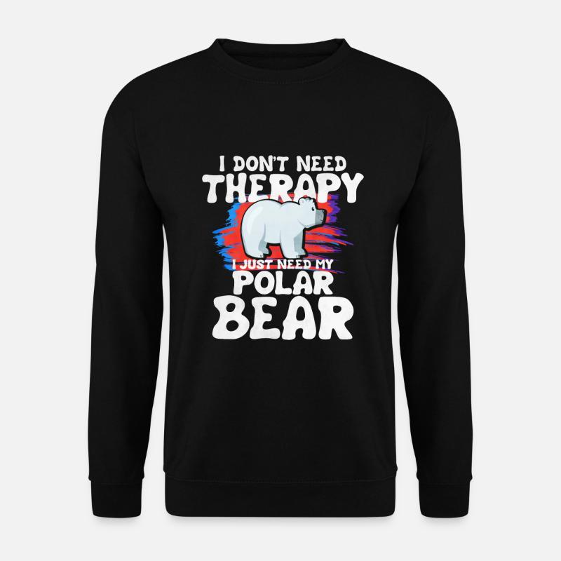Eisbär - Unisex Pullover - Schwarz