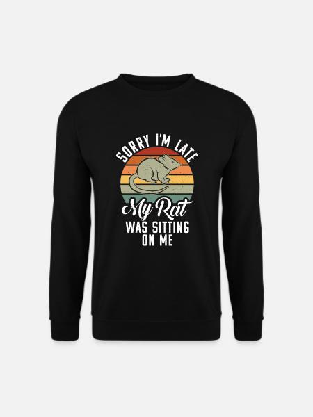 Rat Owner Gift Rats Lover - Unisex Sweatshirt - black
