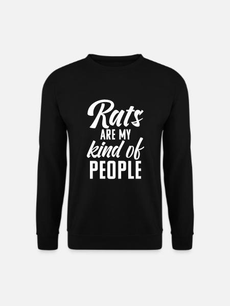 Rat Owner Gift Rats Lover - Unisex Sweatshirt - black