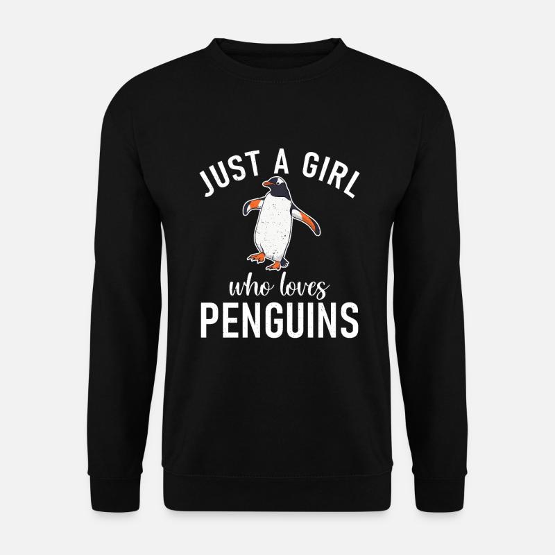 Penguin Lover Penguin Gifts - Unisex Sweatshirt - black