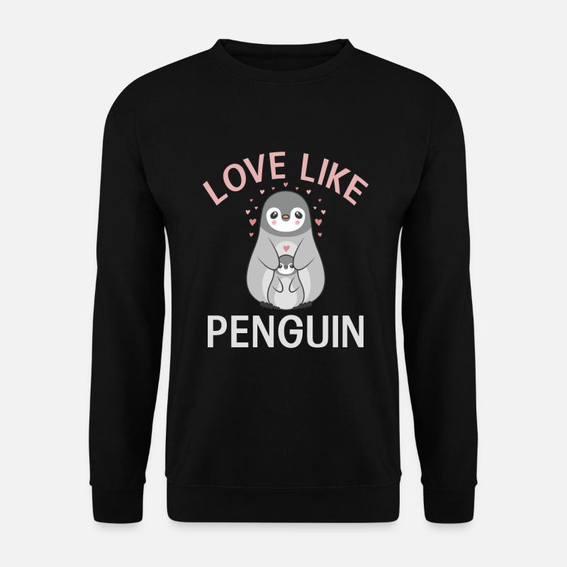 Penguin Lover Penguin Gifts - Unisex Sweatshirt - black