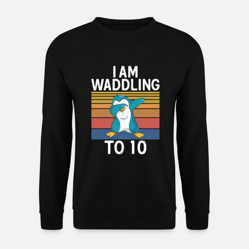 Pinguinliebhaber Pinguin Geschenke - Unisex Pullover - Schwarz