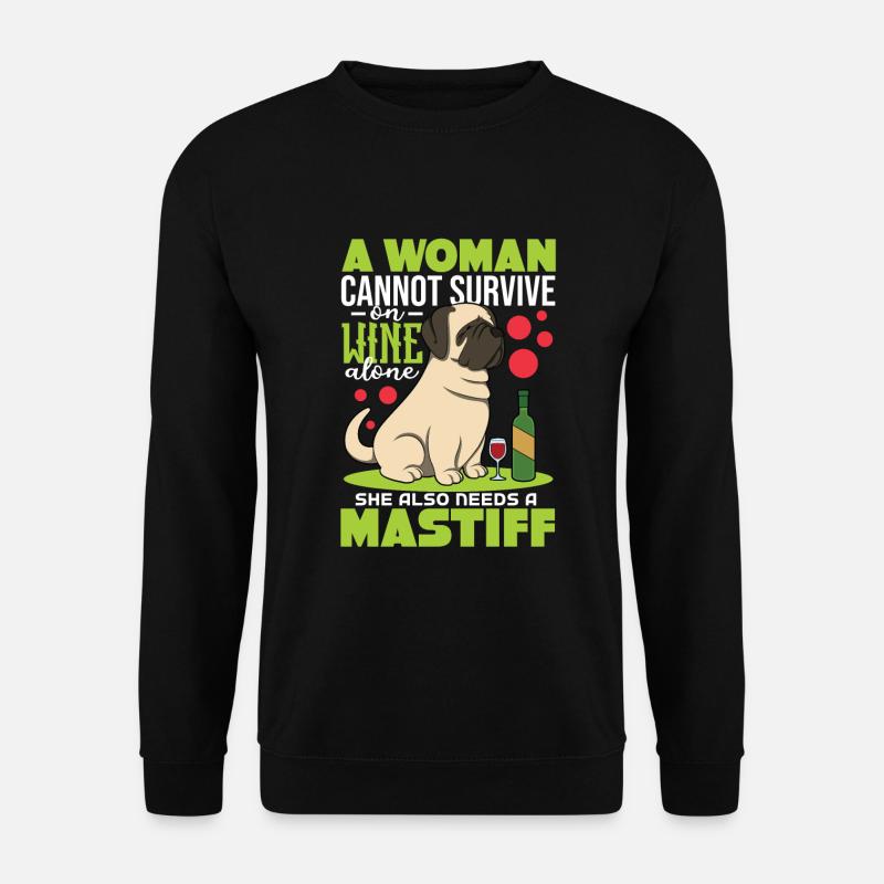 Mastiff - Unisex Sweatshirt - black