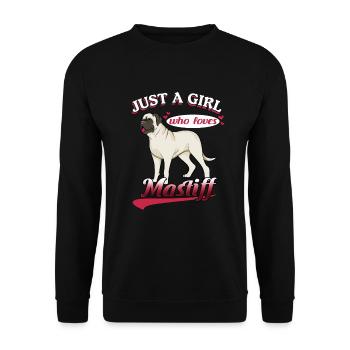 Mastiff - Unisex Pullover - Schwarz - Vorne - Alina (178cm) & Michal (187cm)