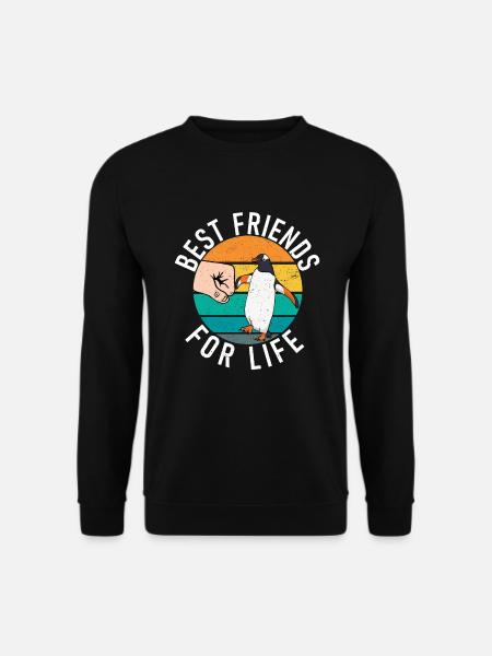 Pinguinliebhaber Pinguin Geschenke - Unisex Pullover - Schwarz