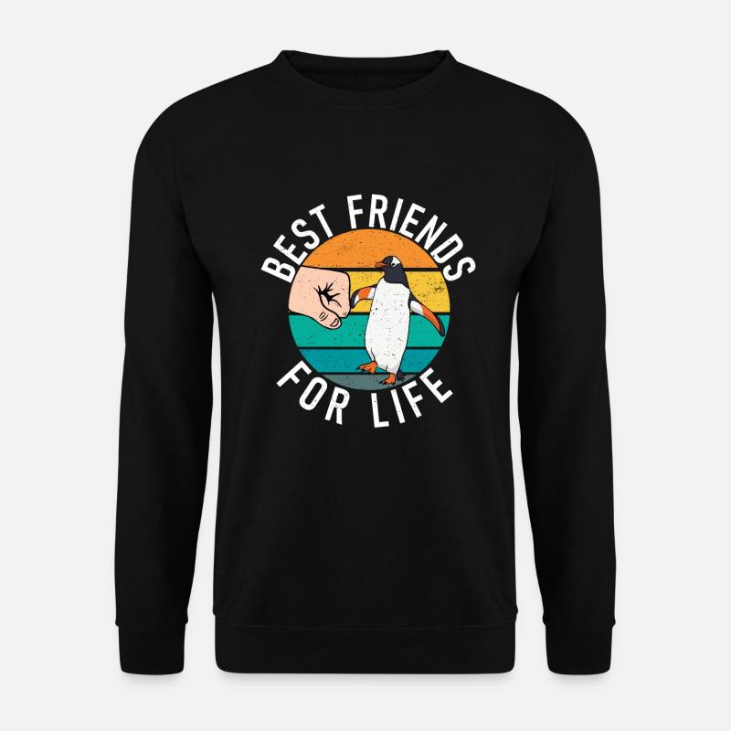Pinguinliebhaber Pinguin Geschenke - Unisex Pullover - Schwarz