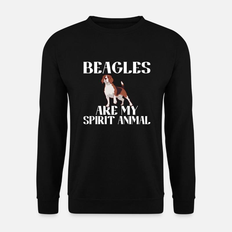Beagle Geschenk Beagle Besitzer - Unisex Pullover - Schwarz