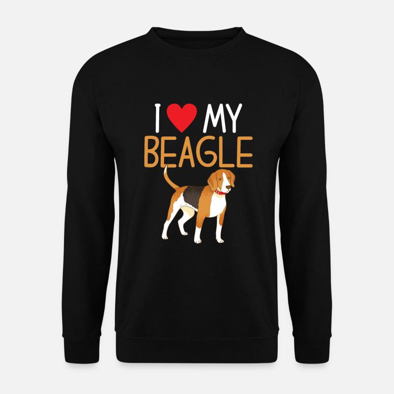 Beagle Gift Beagle Owner - Unisex Sweatshirt - black