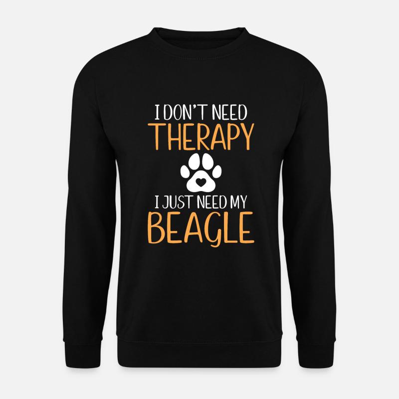 Beagle Geschenk Beagle Besitzer - Unisex Pullover - Schwarz