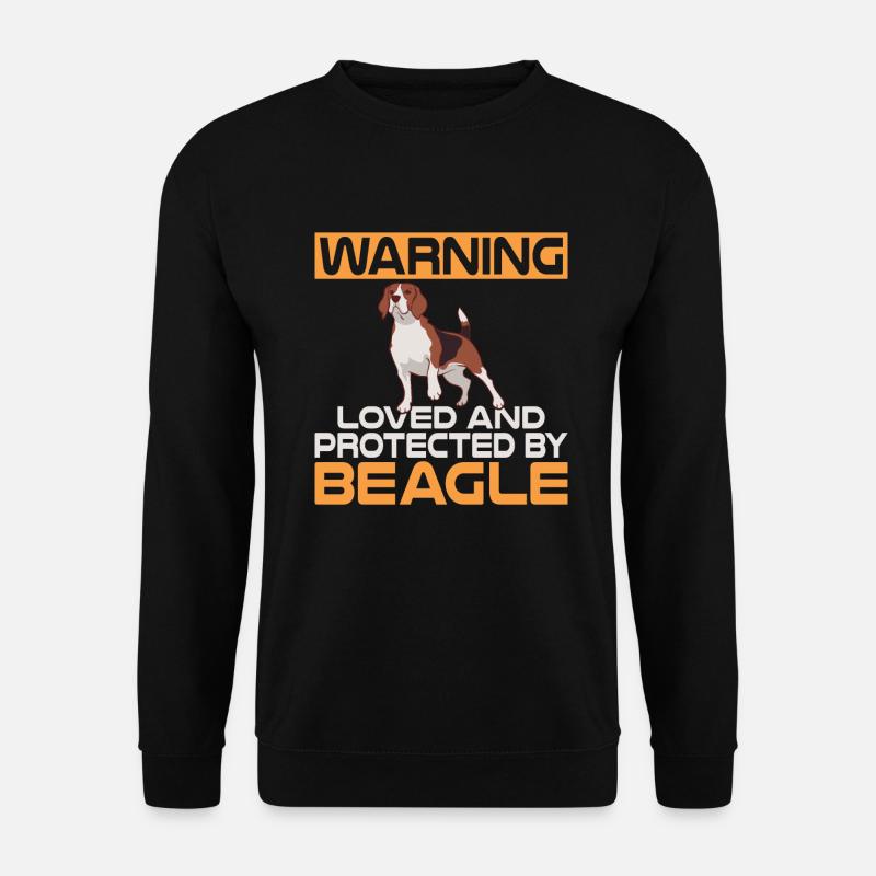 Beagle Geschenk Beagle Besitzer - Unisex Pullover - Schwarz