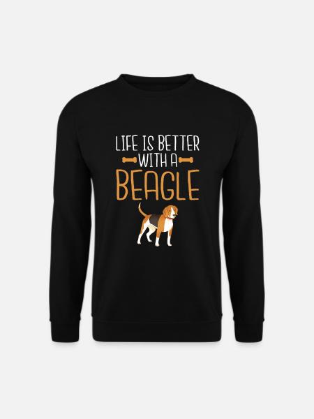 Beagle Gift Beagle Owner - Unisex Sweatshirt - black