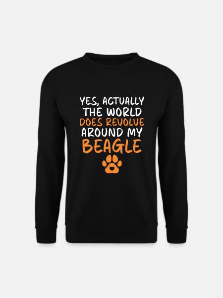 Beagle Gift Beagle Owner - Unisex Sweatshirt - black
