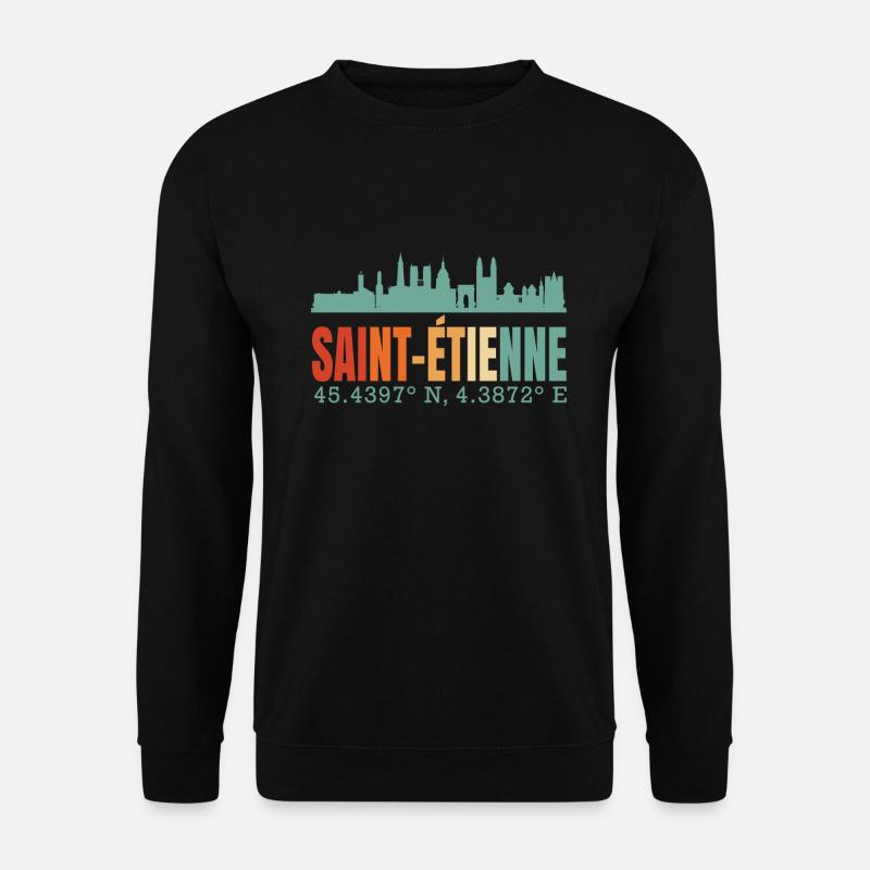 Saint-Étienne - Unisex Pullover - Schwarz