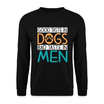 Beagle Gift Beagle Owner - Unisex Sweatshirt - black - Front - Alina (178cm) & Michal (187cm)