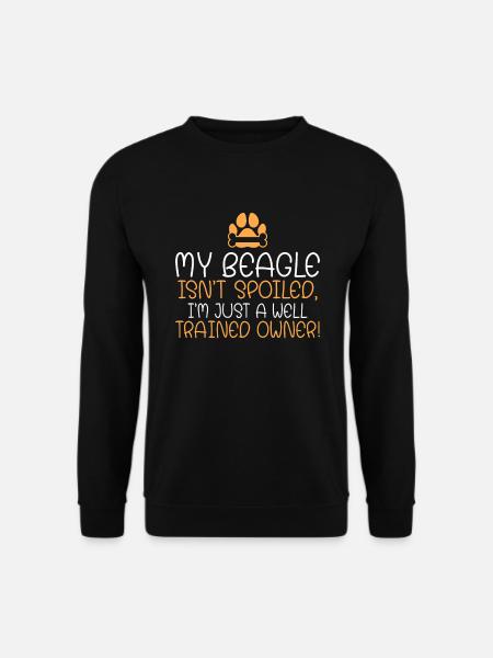 Beagle Gift Beagle Owner - Unisex Sweatshirt - black