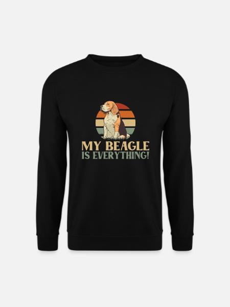 Beagle Gift Beagle Owner - Unisex Sweatshirt - black
