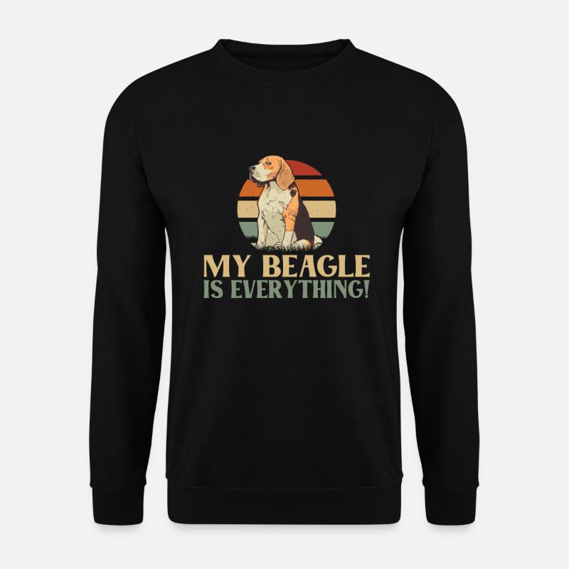 Beagle Gift Beagle Owner - Unisex Sweatshirt - black