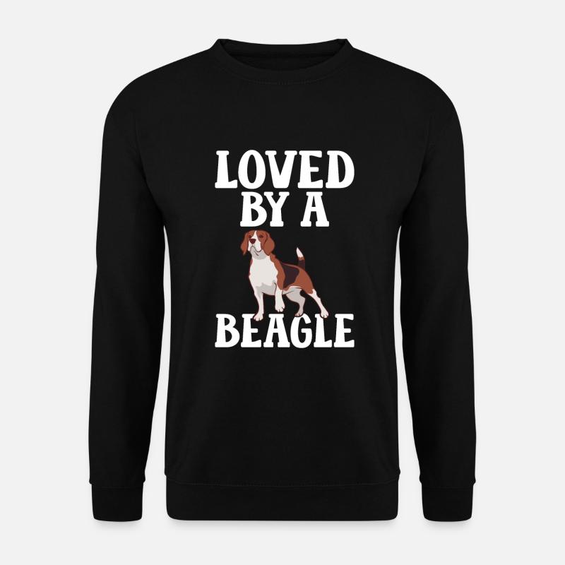 Beagle Geschenk Beagle Besitzer - Unisex Pullover - Schwarz