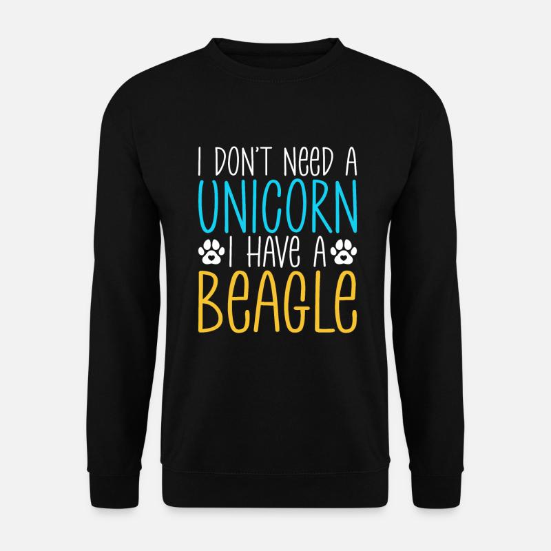 Beagle Gift Beagle Owner - Unisex Sweatshirt - black