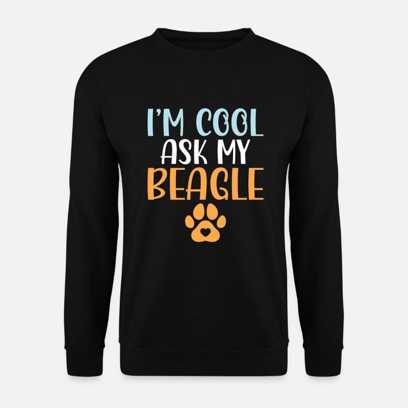 Beagle Cadeau Beagle Propriétaire - Sweat-shirt Unisexe - noir