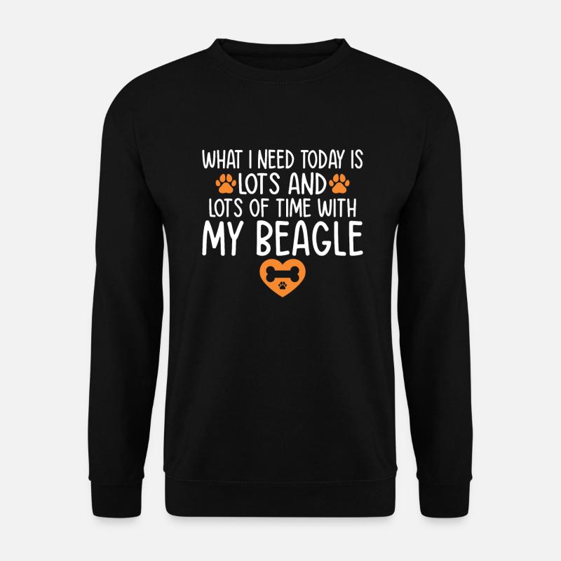 Beagle Gift Beagle Owner - Unisex Sweatshirt - black
