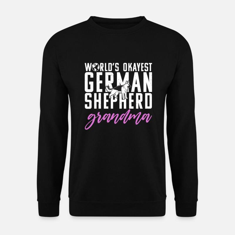 German Shepherd Gifts - Unisex Sweatshirt - black