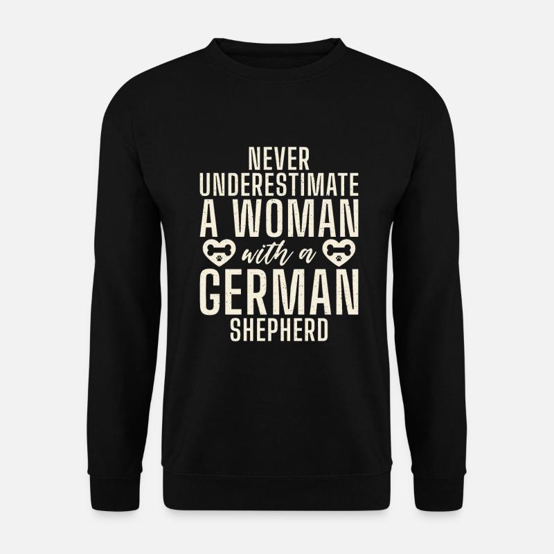 German Shepherd Gifts - Unisex Sweatshirt - black