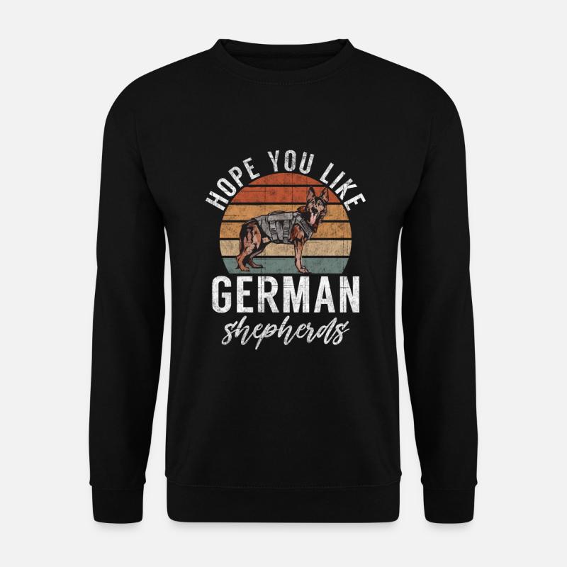 German Shepherd Gifts - Unisex Sweatshirt - black