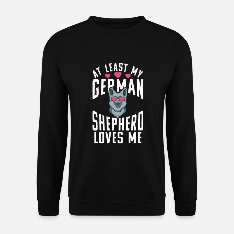 Deutscher Schäferhund Geschenke - Unisex Pullover - Schwarz