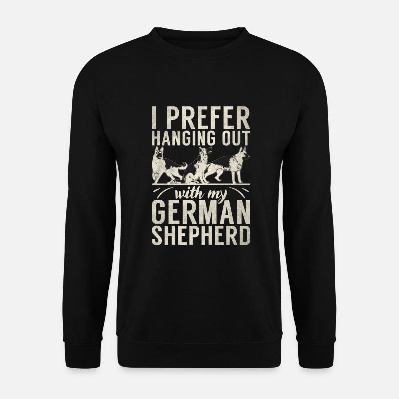 German Shepherd Gifts - Unisex Sweatshirt - black